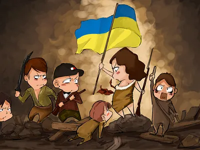 Free Ukraine illustration