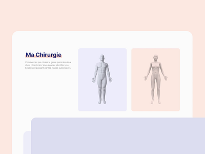 Interactive body part picker 3d 3d body animation blue body body parts esthetic surgery health human body interaction medical medicine picker pink surgery ui web