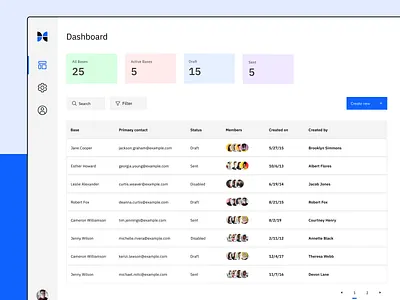 Minimal and clean dashboard design application client dashboard dashboarddesign minimal neat portal simple ui uiux ux webapplication website websitedesign