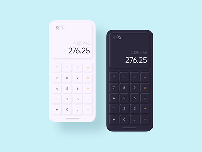 Daily UI 004 | Calculator art brand branding clean design illustration logo minimal ui ux vector