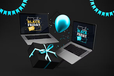 Free MacBook Mockups abstract black friday black friday posters clean design device display laptop laptop mockup mac macbook macbook design macbook mockup mockup presentation realistic simple ui ux website