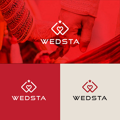WEDSTA branding design graphic design illustration logo