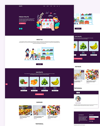 Olests bootstrap business css html5 responsive template wholesale market