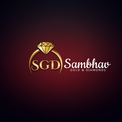 SGD branding gold illustrator logo poster pr logo