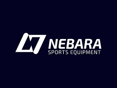 NEBARA sports equipment agency brand branding design identity illustration logo luxe new ui