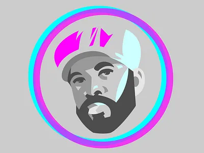 Myself design graphic design illustrator logo minimal vector