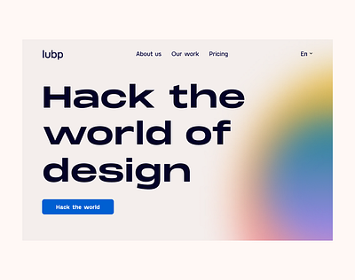 Site with animation gradient animation branding design graphic design ui web