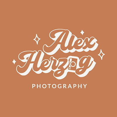 Alex Herzog photography logo brand identity branding branding design logo logo design logo designer