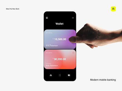 Neo — Everyday Banking application bank banking financial fintech ios mobile ui ux