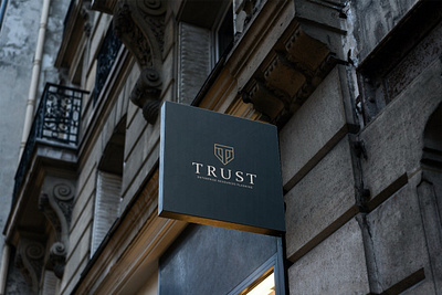 Trust Logo enterprise logo logo minimal mockup professional logo design trust