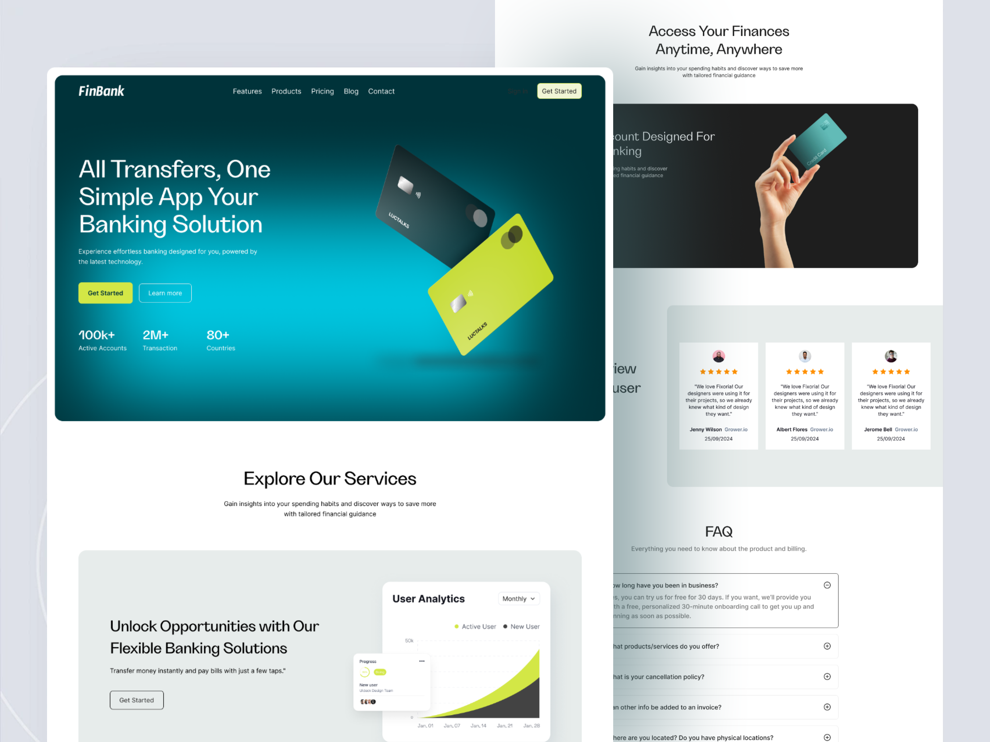 Example of Landing Page Design