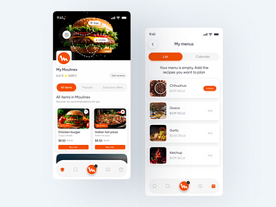 Food Recipe Mobile App | UI/UX Design app app design app home page app interfaces app screen best app design best mobile app cooking food app food app design food delivery app grocery delivery app mobile app mobile app template mobile app ui restaurant app restaurant website top app development companies ui ux design workshops