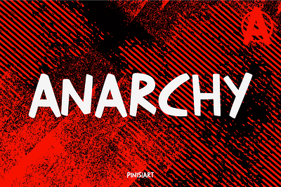 ANARCHY branding children design display font font gaming music poster posters rebels street art youtube