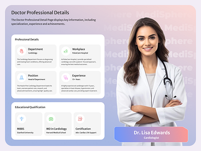 🌟MediSphere– Empowering Doctors & Staff! 🚀 ai in healthcare clean clean dashboard dashboard design design doctor doctor website healthcare healthcare dashboard hospital medical medical dashboard medical records patient patient details patient history ui ui design ux ux design