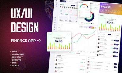 ✨ UX/UI Design for a Finance App – Smart & Data-Driven 💰📊 dashboard ecommerce dashboard finance finance app finance app design finance app ui finance app ui ux finance app uiux finance apps finance management app finance mobile app financial app design financial app ui ux fintech mobile finance app modern dashboard saas saas dashboard smart dashboard