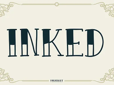 INKED branding children design display font font gaming magazine movie poster posters tattoo thumbnails youtube