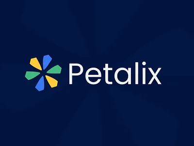Petalix Logo Design abstract advertising blockchain brand branding casino blockchain custom design geometric logo icon letter p logo logo design logotype modern logo monogram p professional logo symbol