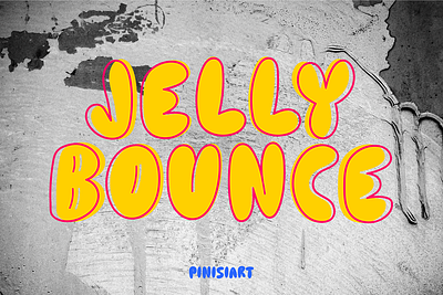 Jelly Bounce branding bubble cartoon children design display font font funny game gaming illustration kids playful poster youtube