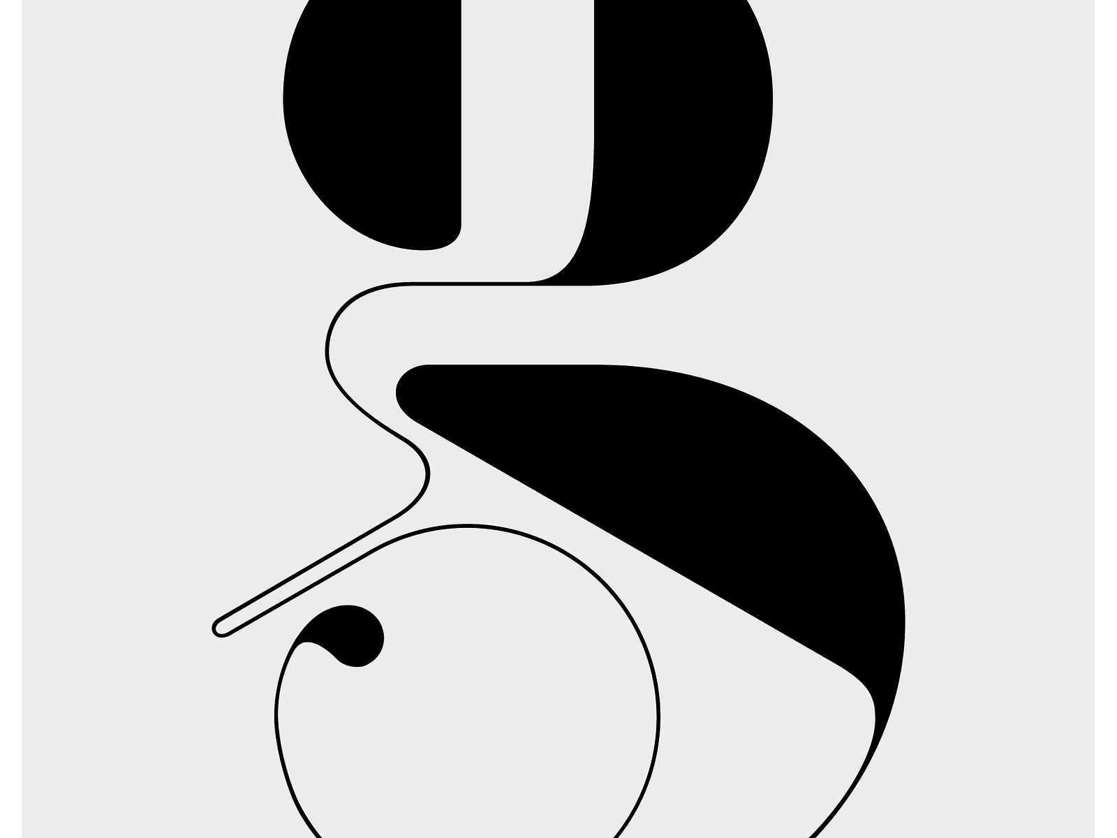 Beautiful lowercase g | Made with Segol Typeface by Moshik Nadav by ...