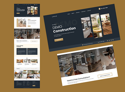 Web Mockup Design graphics design landing page logo design ui ux design web mockup website design