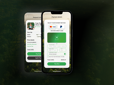 Daily UI #002 - Credit Card Checkout dailyui design mobile