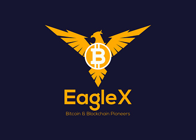 Eagle X 3d animation bitcoin blockchain branding creative creative logo crypto crypto logo design drop logo graphic design illustration logo logos modern logo motion graphics ui vector