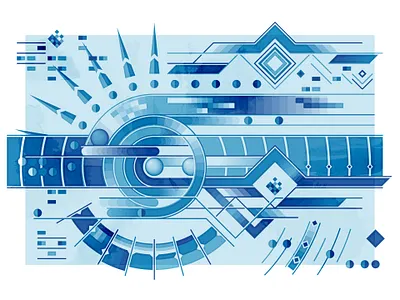 Abstract composition #6 2d composition design graphic design illustration