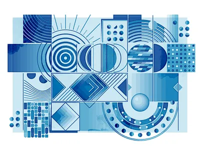 Abstract composition #7 2d composition design graphic design illustration