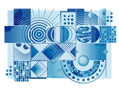 Abstract composition #7 2d composition design graphic design illustration