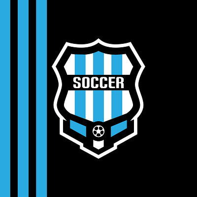 Soccer emblem design branding creative creativity design graphic design logo soccer vector