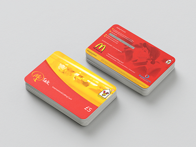 McTalk Calling Card branding design graphic design typography