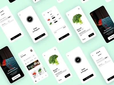 Grocery Store App UI ui ux