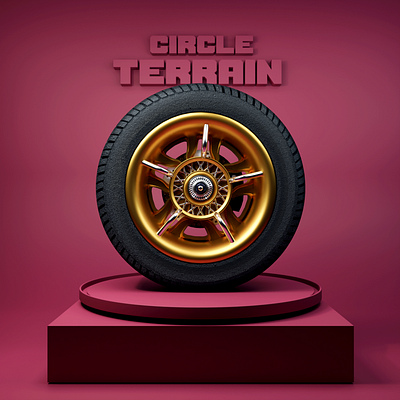 Circles! art artwork blender branding color design flat illustration logo tyre ui