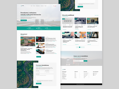 Transport Office - Website Redesign branding design office redesign redesign web transport transport office ui ux web website