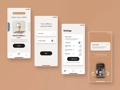Mobile App Product Design | Philips app design layout mobile modern product product design project prototype ui ui design uiux ux ux design
