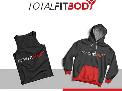 Total Fit Body Logo Design. branding design graphic design illustration logo typography vector zaikh