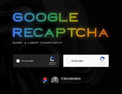 Google recaptcha community component figma google recaptcha uidesign uiux web design webdevelopment website