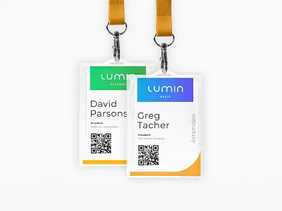 Lumin Media Group Trade Tags badge brand branding custom design graphic icon identity illustration logo