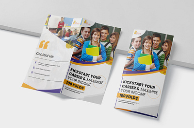 Kickstart Your Career Brochure advertisement branding brochure design graphic design illustration logo marketing