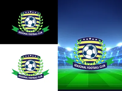 Seasonal Football Club Logo attractive logo brand design branding clean club logo colorful logo creative logo emblem football club logo football logo logo logo design logo designer modern logo new logo