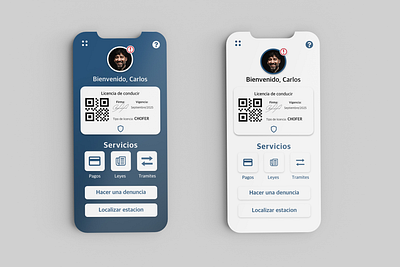 Aplicación de transito para México app design graphic design ui