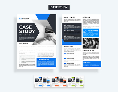 Case Study template design advertising business case case study company corporate cover design flyer flyer design information newsletter poster print print template report study template