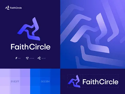 Faith Circle Logo brand branding business logo community logo corporate logo creative logo identity logo logo design logo designer logomark logos logotype minimal logo modern logo monogram professional logo typography unique logo vector
