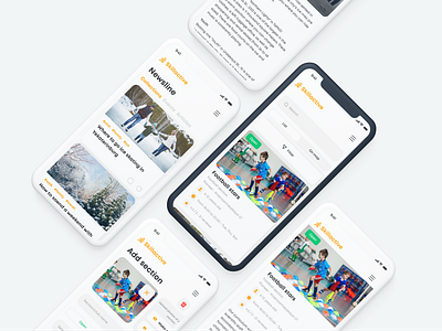 Design mobile app for searching clubs for children app design mobile ui ux