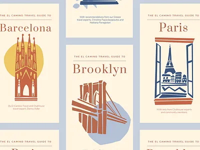 Travel Guide Illustrations art direction branding editorial editorial illustration graphic design ig stories illustration procreate social media travel travel guide visual identity