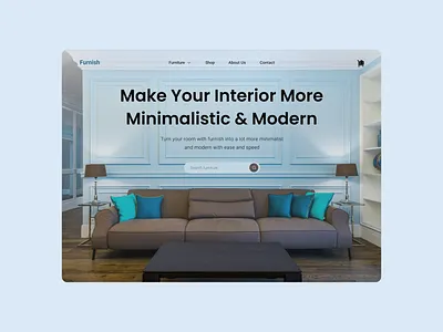 Landing Page Exploration clean color design designers landing page logo minimal typography ui ui design ux