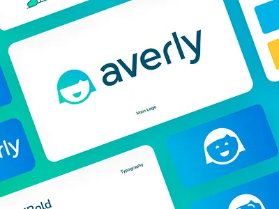 Averly Brand Identity animation brand identity branding design facial expression font design graphic design happy icons illustration inspiration logo logo design logo process start up logo tech logo typography ui vector web app