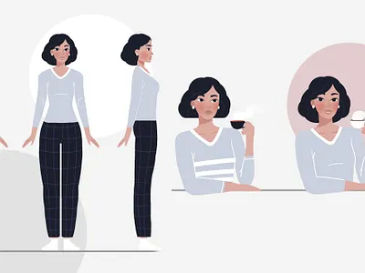character animation character illustration people vector
