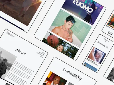 Portfolio Website JR design graphic design ui web design webdesign webflow website