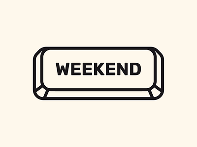 WEEKEND! 3d animation design graphic design illustration kinetic typography logo motion design motion graphics typography